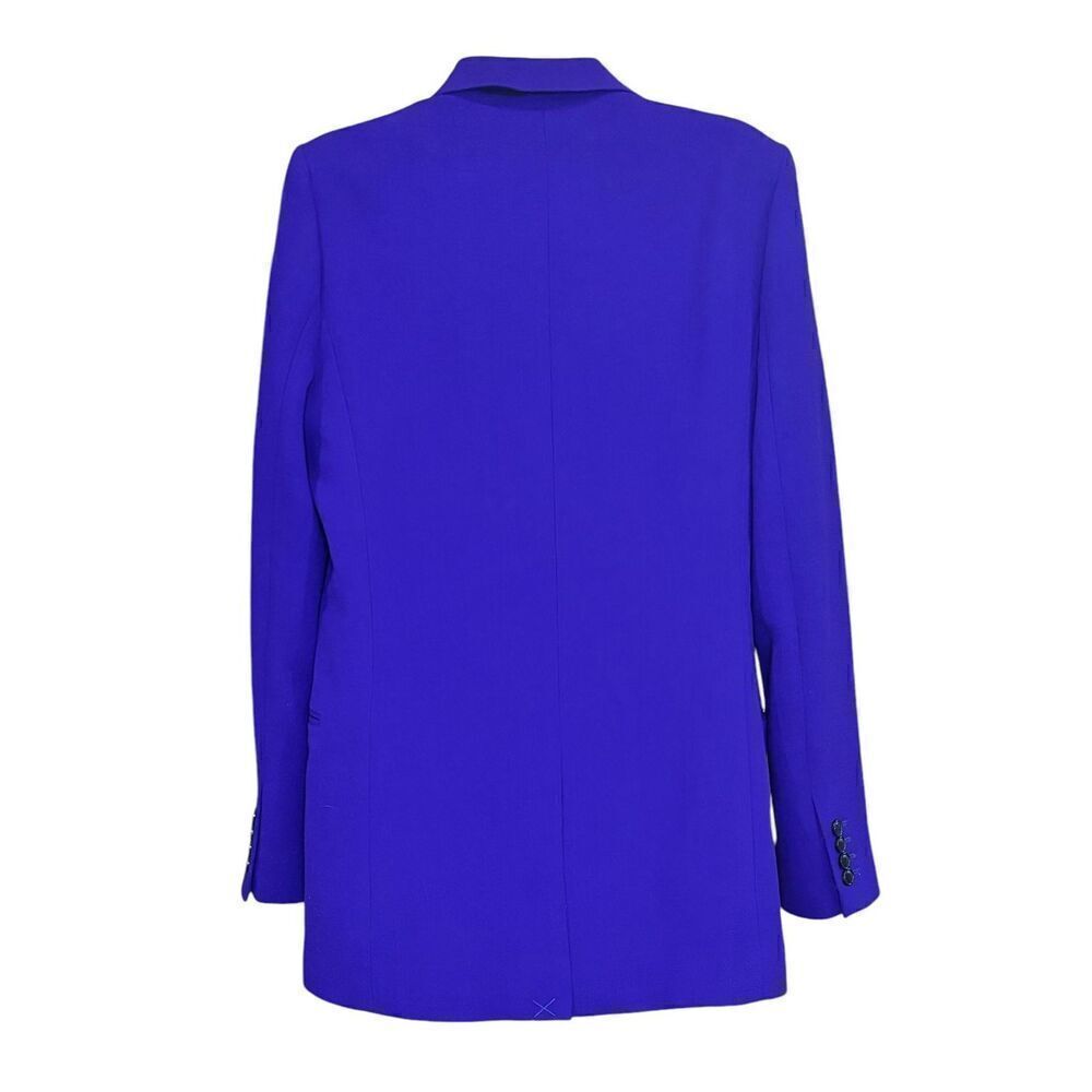 Reiss Slim Fit Single Breasted 100% Wool Blazer in Purple NWT Size 6 - Picture 5 of 7